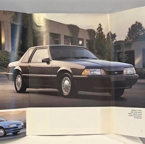 1991 Ford Mustang LX NOTCHBACK 5 SPEED FRESH PAINT