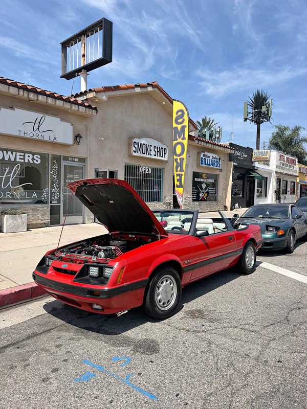 1985 Ford Mustang - GT Convertible 2D