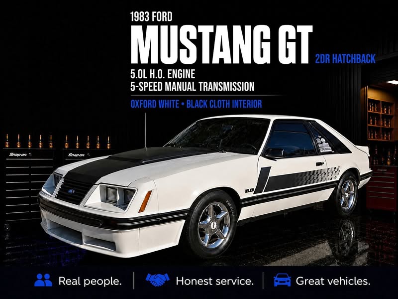 1983 Ford Mustang GT 2dr Hatchback