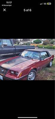 1984 Ford Mustang - GT Deluxe Convertible 2D