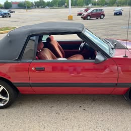1987 Ford foxbody mustang lx convertible