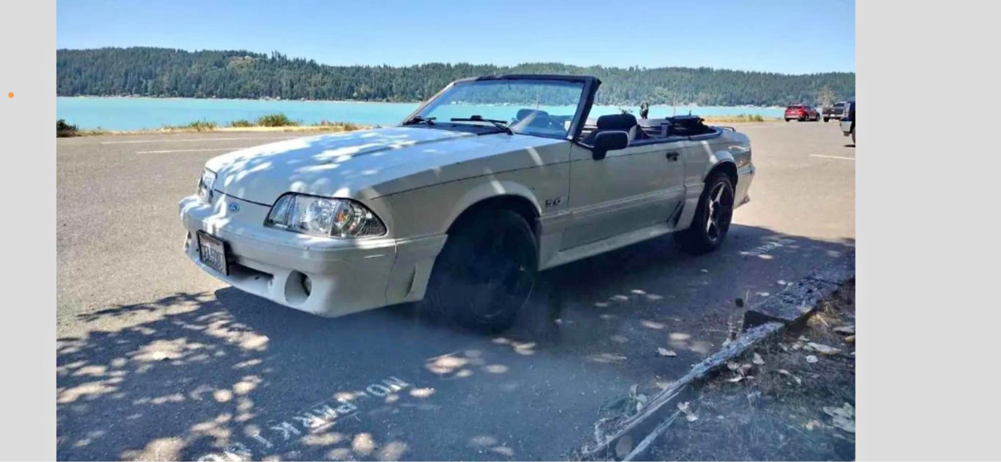 1991 Ford Mustang - GT Convertible 2D