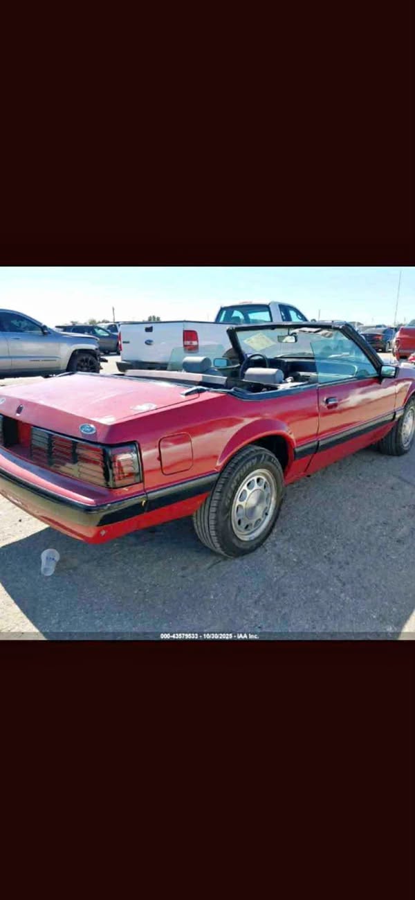 1989 Ford Mustang - LX Convertible 2D