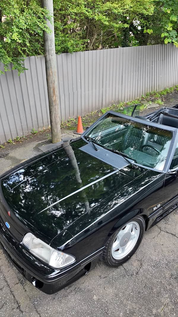 1991 Ford Mustang - Black