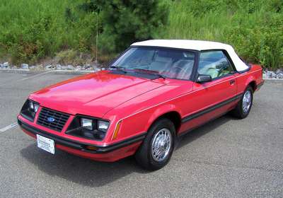 1983 Ford Mustang GLX 88K 3.8L V6 A/C AUTOMATIC CONVERTIBLE...