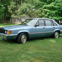 1984 Ford LTD LX (Factory Four Door Mustang)