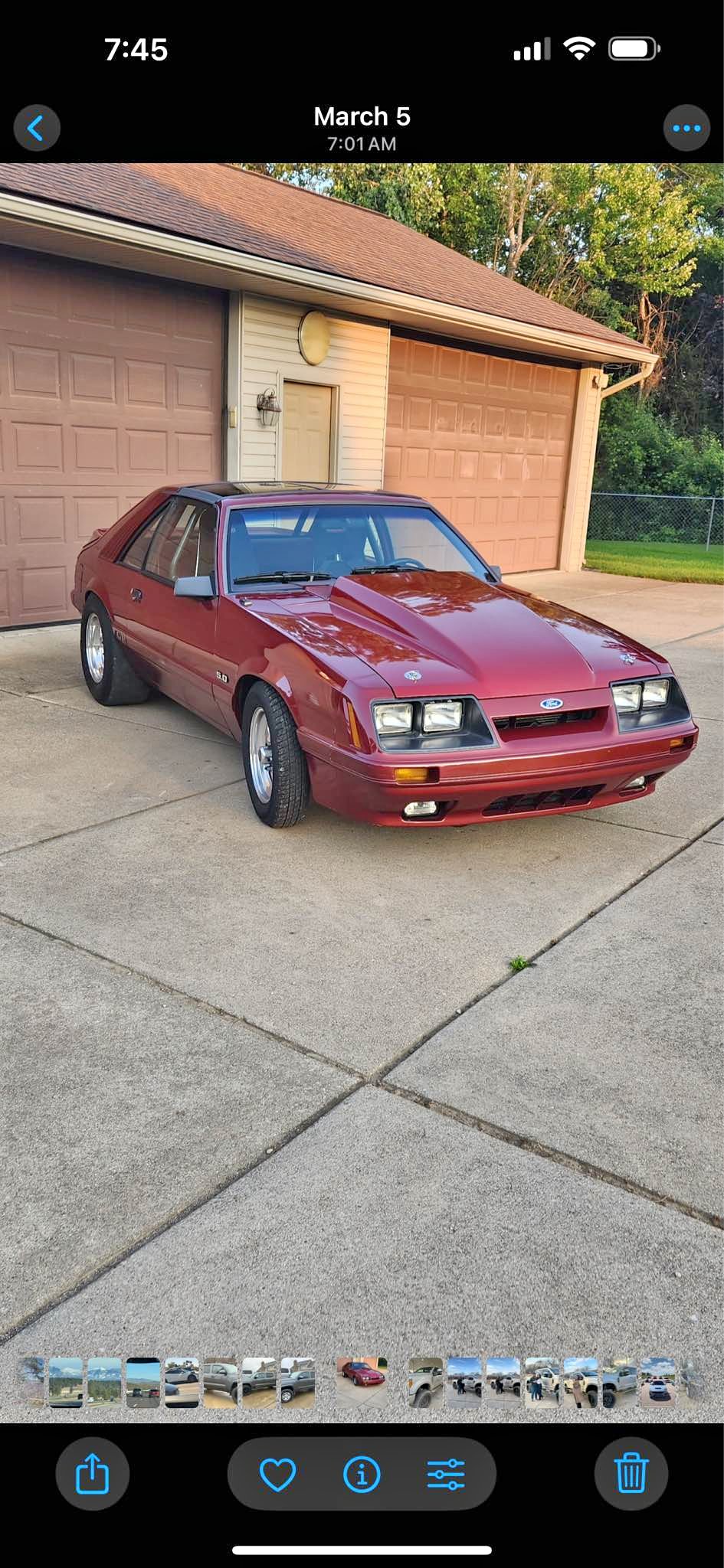 1986 Ford Mustang - GT Hatchback 2D