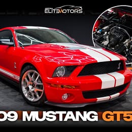 2009 Ford Mustang Shelby GT500 Coupe 2D