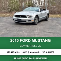 2010 Ford Mustang