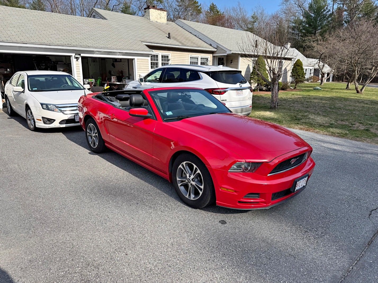 2014 Ford mustang convertible