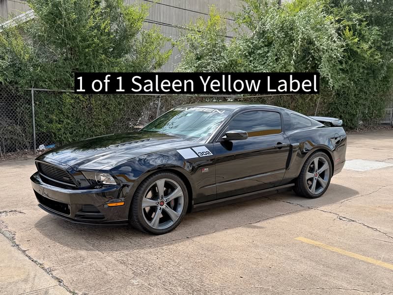 2013 Ford Mustang Saleen Yellow Label