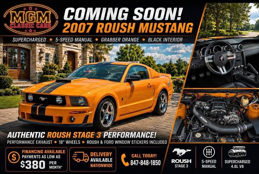 2007 Ford Mustang  - ROUSH SUPERCHARGED STAGE 3