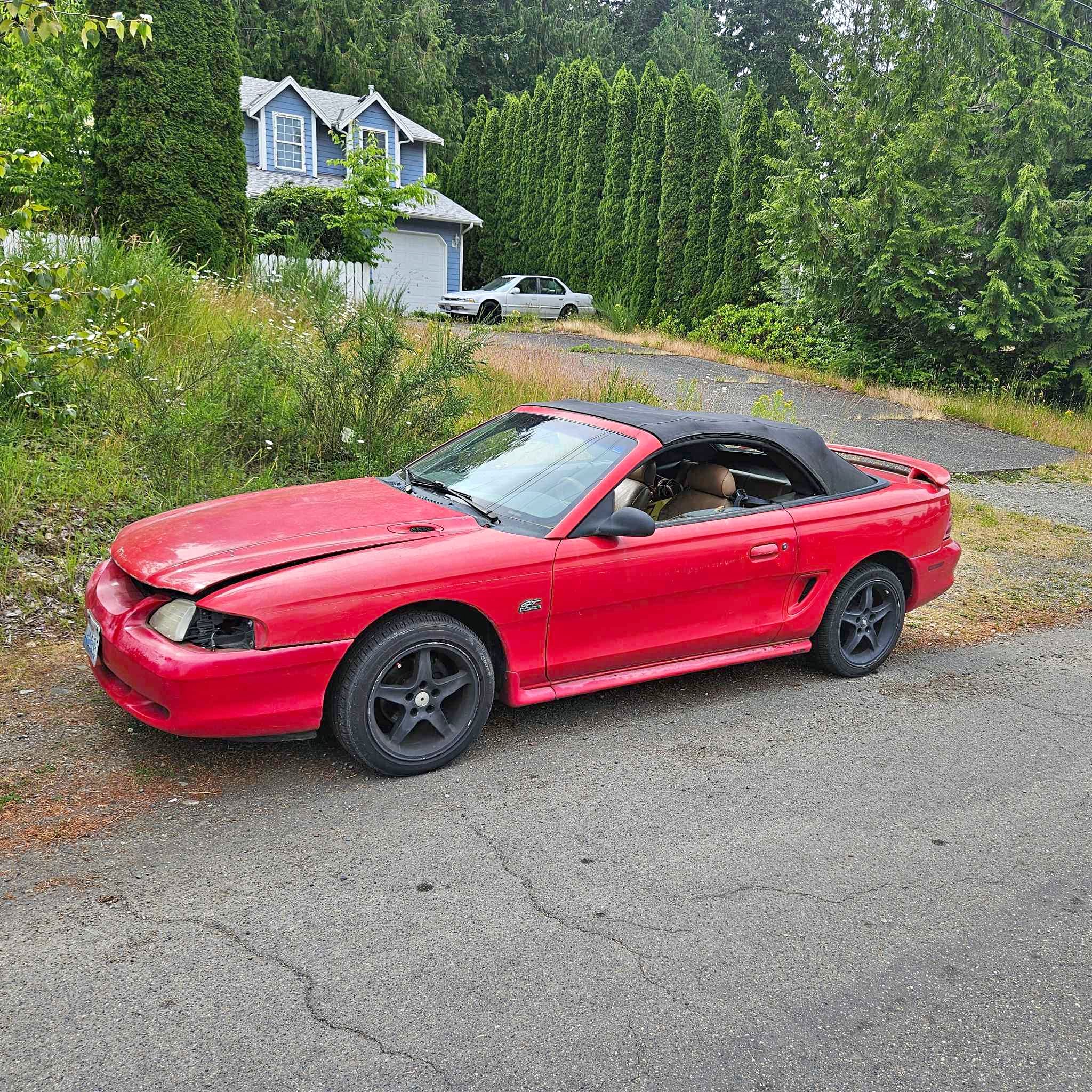 1995 Ford Mustang - GT Convertible 2D