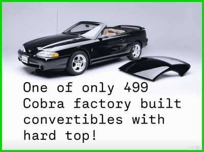 1995 Ford Mustang ONE OF 499 FACTORY CONVERTIBLE WITH...