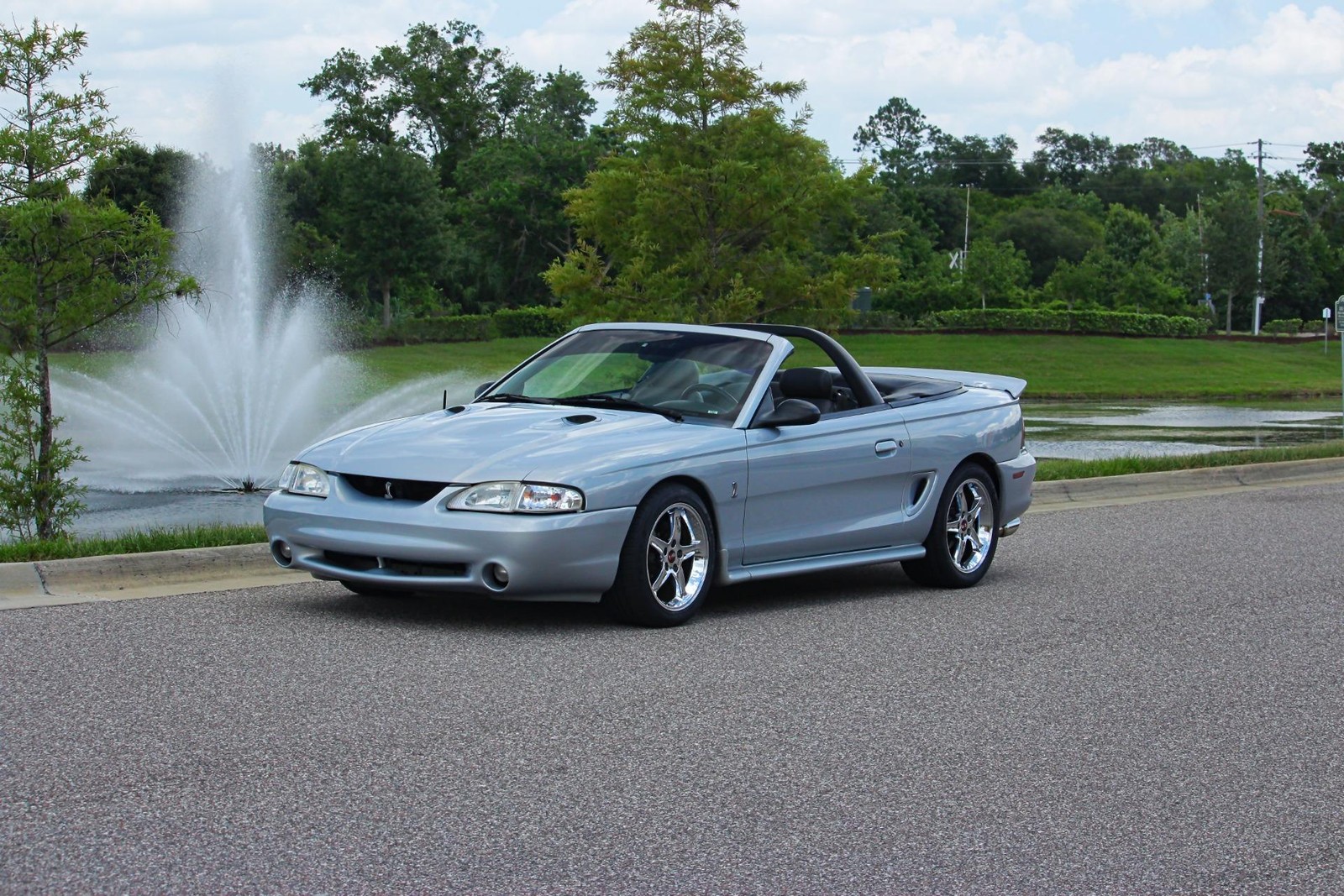 1995 Ford Mustang Convertible, V8, 5-Speed Manual, Opal...