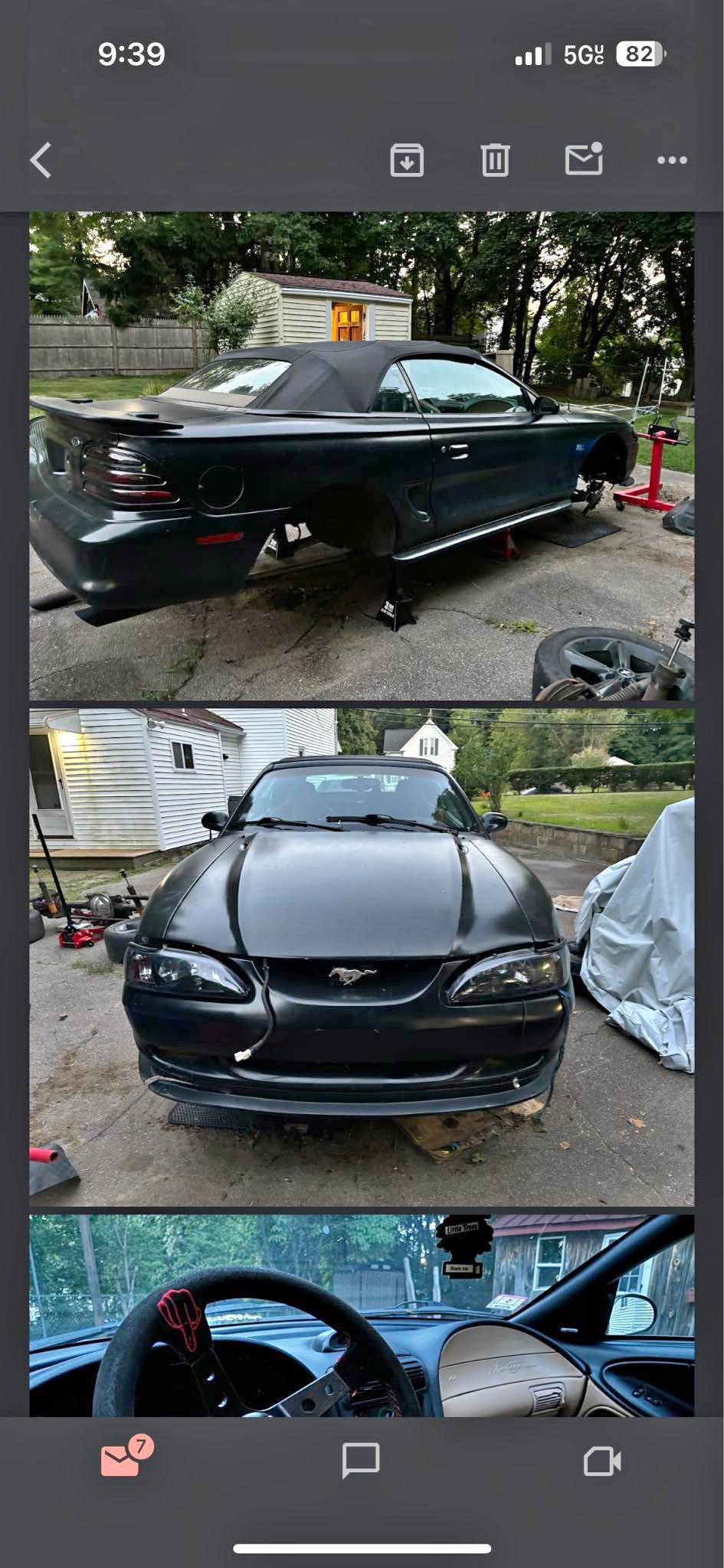 1994 Ford Mustang - GT Convertible 2D