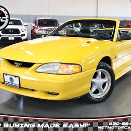 1995 Ford 1995 FORD MUSTANG GT CONVERTIBLE! ONLY 62K MILES! FLORIDA OWNED! CARFAX CERTIFIED! FINANCING AVAILABLE!