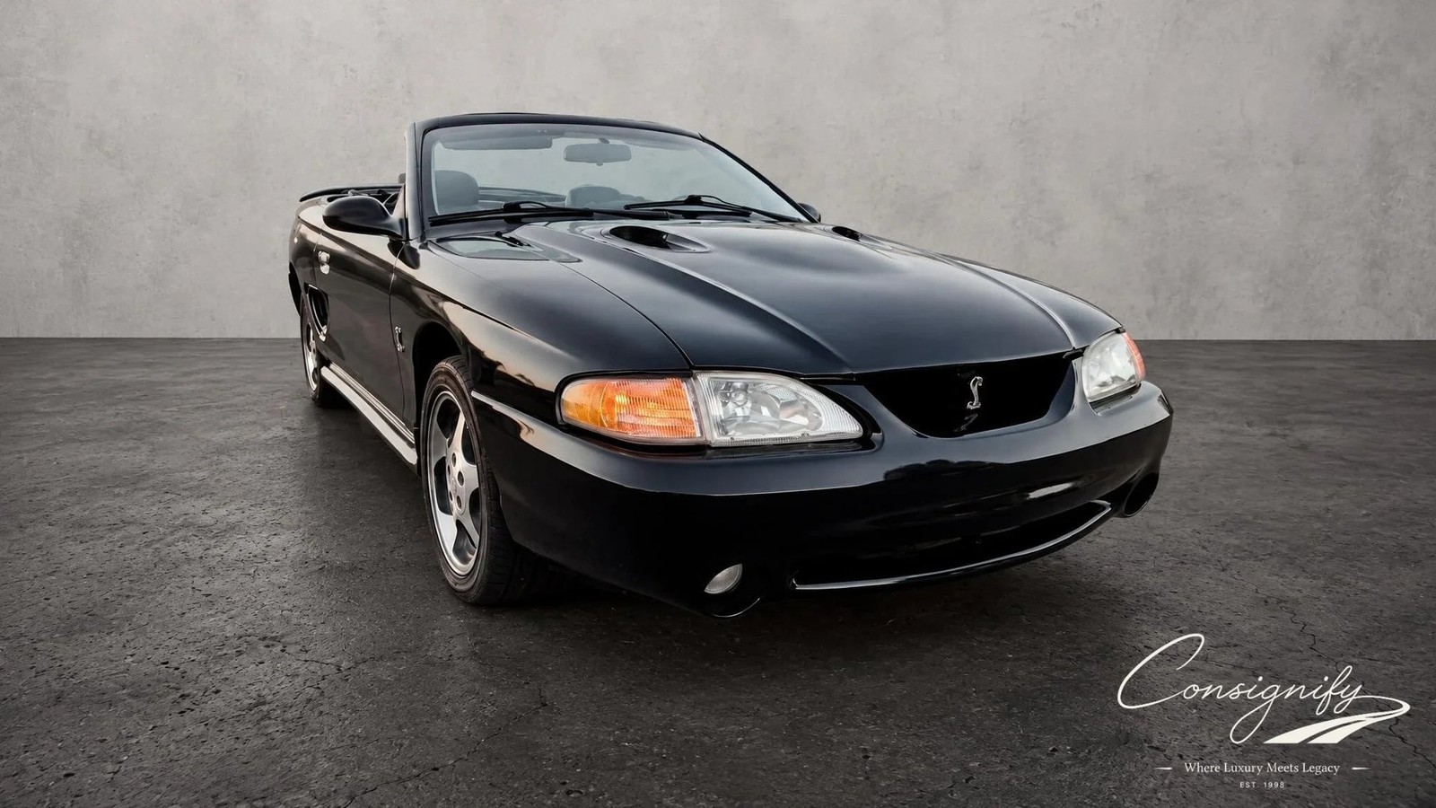1996 Ford Mustang SVT Cobra Triple Black, SVT Cobra, 4.6L...