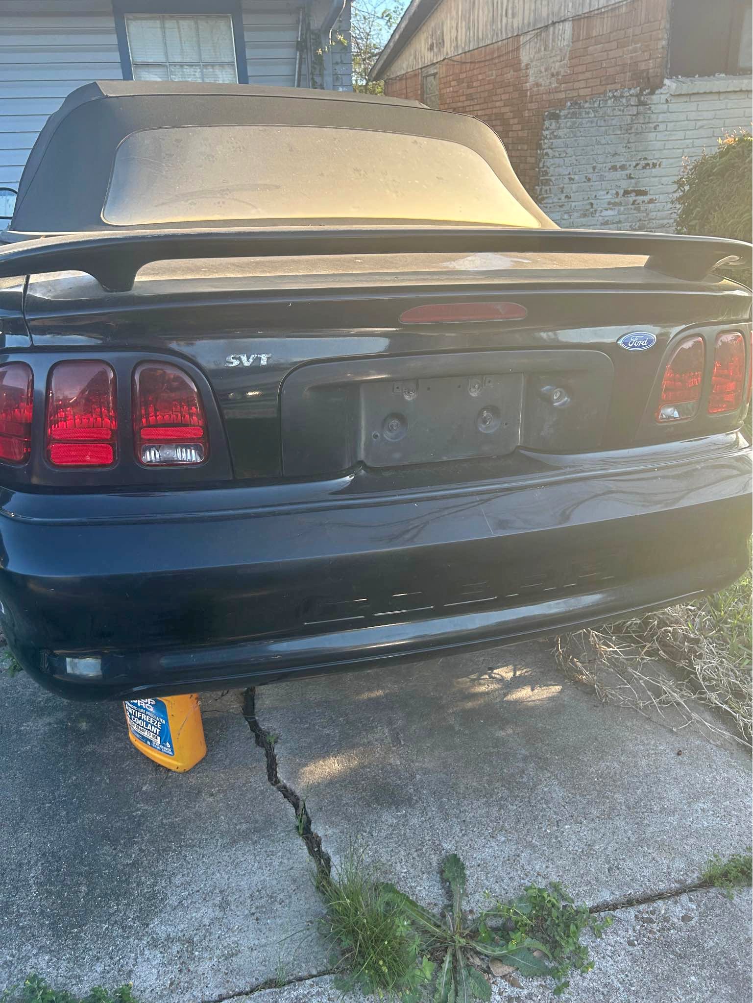 1997 Ford Mustang - Cobra SVT Convertible 2D