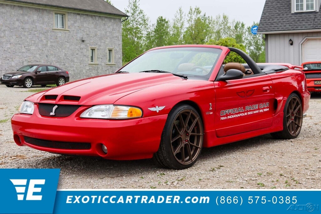 1994 Ford Mustang SVT Cobra Convertible Indy 500 Pace Car