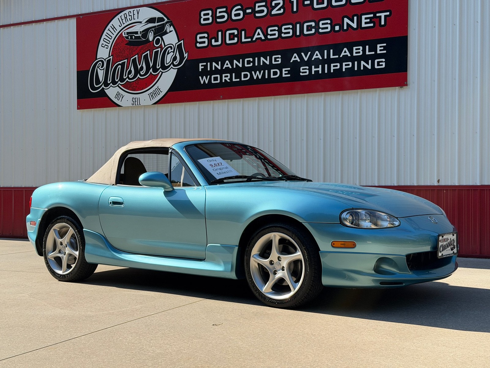 2001 Mazda MX-5 Miata Convertible 1 Owner Since New Only...