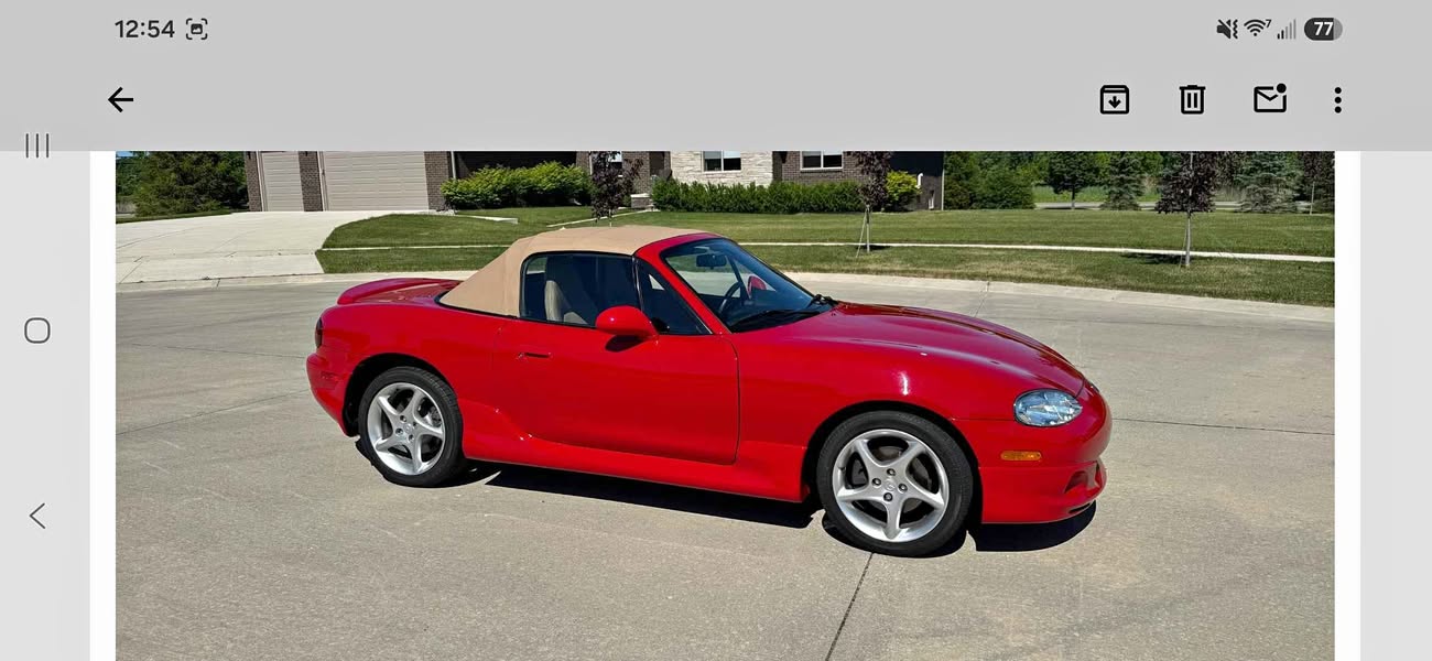 2001 Mazda MAZDA MX-5 Miata RF - Grand Touring Convertible 2D