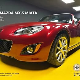 2011 Mazda MX-5 Miata Grand Touring Convertible 2D