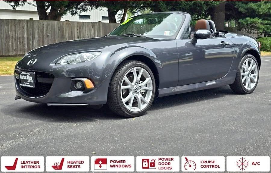 2015 Mazda MX-5 Miata Grand Touring PRHT, 1 Owner. NO ACCIDENTS