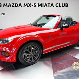 2013 Mazda MX-5 Miata Club Convertible 2DR