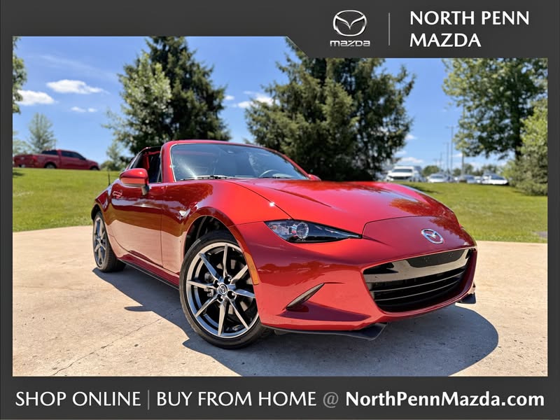 2018 Mazda  MX-5 Miata RF Grand Touring With Navigation