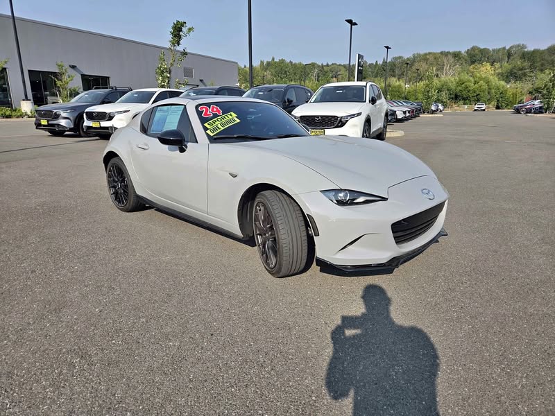 2024 Mazda MAZDA MX-5 Miata RF - Club w\/Brembo BBS Recaro Pkg Convertible 2D