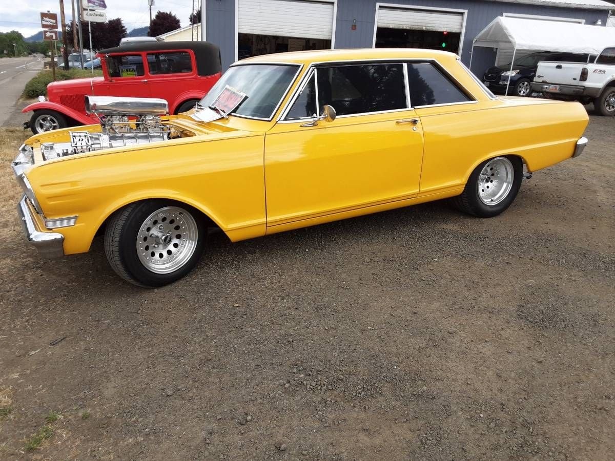 1962 Chevrolet Nova 671 Blower, A/C, Posi, Wheelie Bars