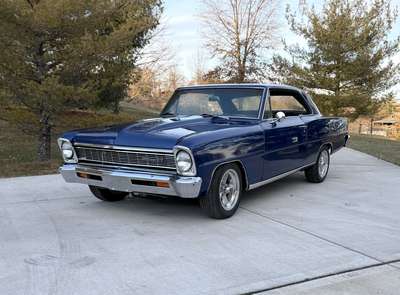 1966 Chevrolet Nova NOVA SS 327 700R4 COLD AC POWER RACK...