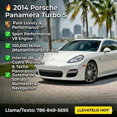 2014 Porsche Panamera - Turbo v6
