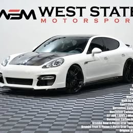 2012 Porsche panamera turbo awd