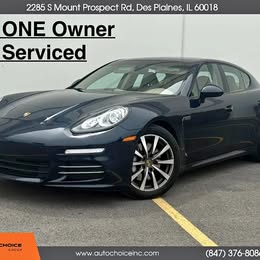 2016 Porsche PANAMERA 4 ONE OWNER