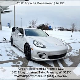 2012 Porsche Panamera 4 AWD 4dr Sedan 106950 Miles