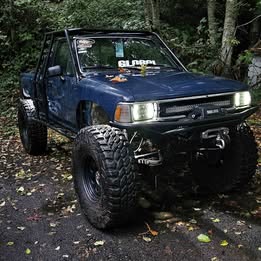 1989 toyota pickup fully built