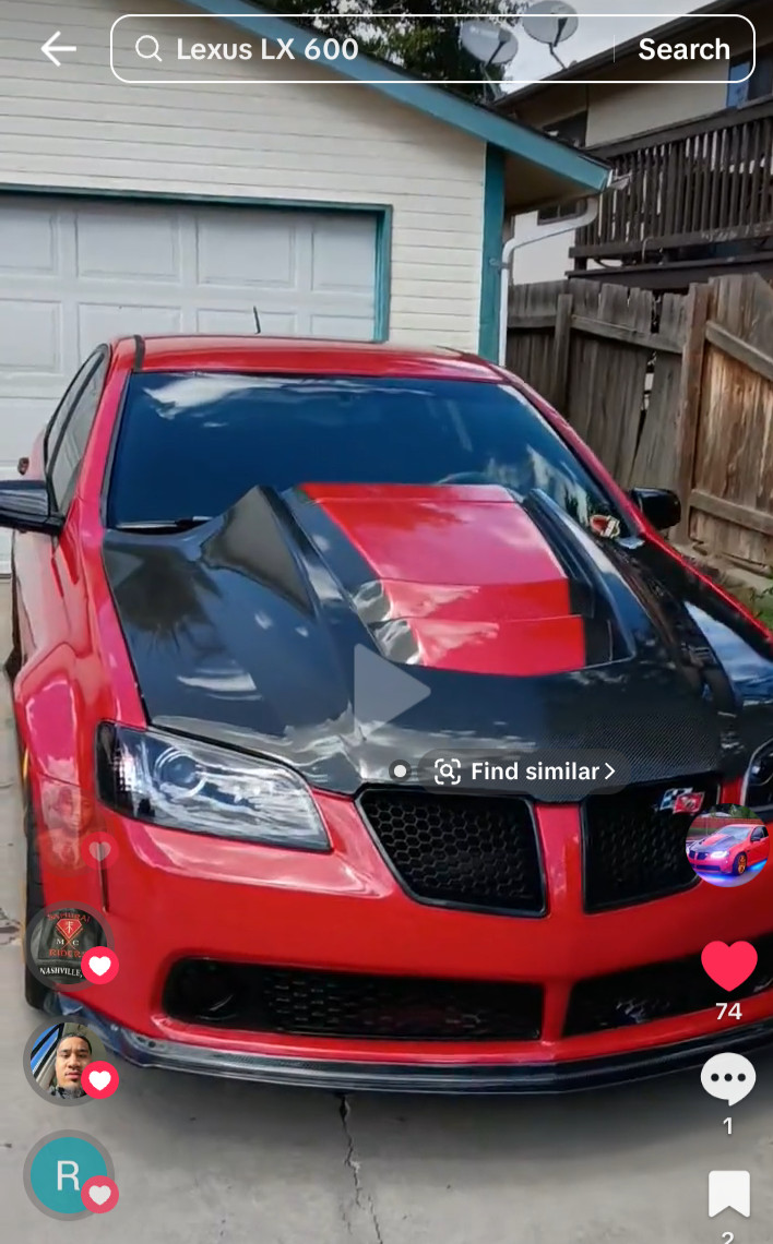 2008 Pontiac G8 GT