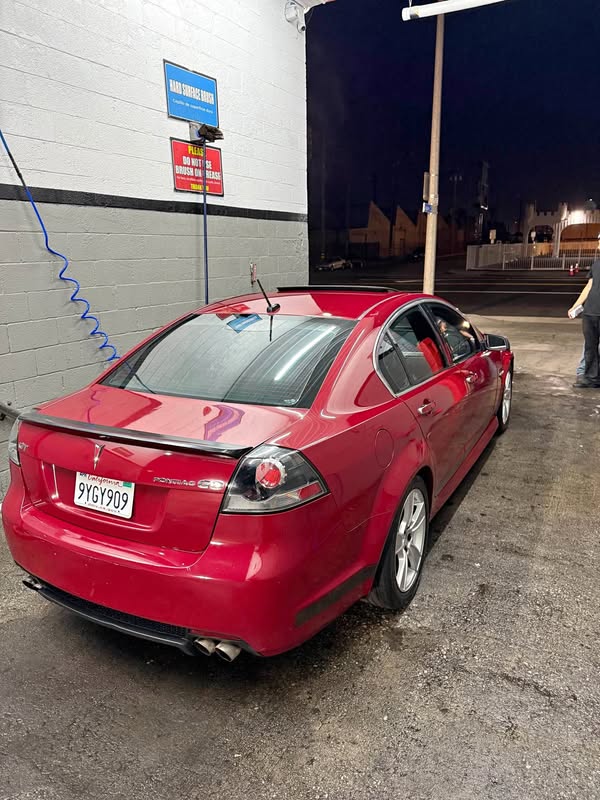 2009 Pontiac G8 - GT Sedan 4D