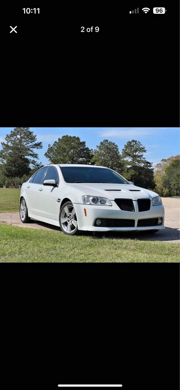 2008 Pontiac G8 - GT Sedan 4D