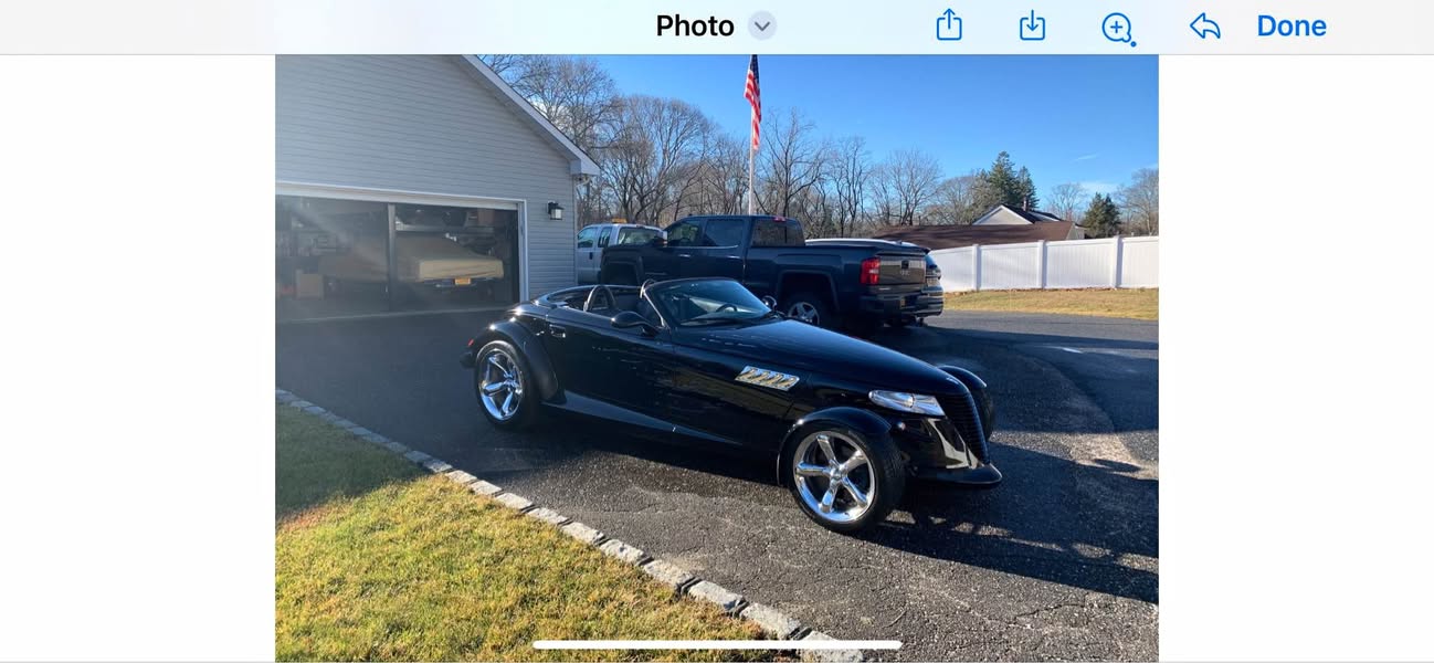 2000 Plymouth Prowler - Roadster 2D
