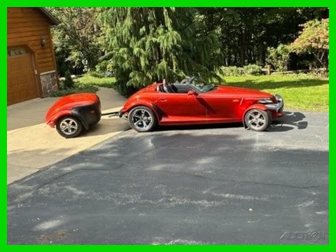 2001 Plymouth Prowler w/Matching Trailer Stock #399484