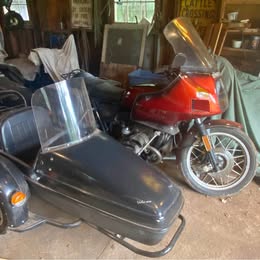1980 BMW R100 w\/ VELOREX  SIDECAR