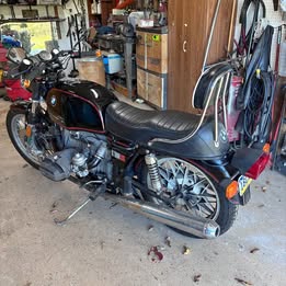 BMW motorcycle R100 1979