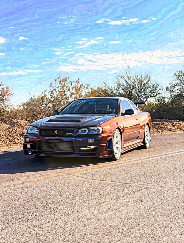 1998 Nissan skyline r34 gtt - R34 gtt