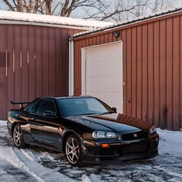 1999 Nissan Skyline GTR Vspec GV1 Pearl Black
