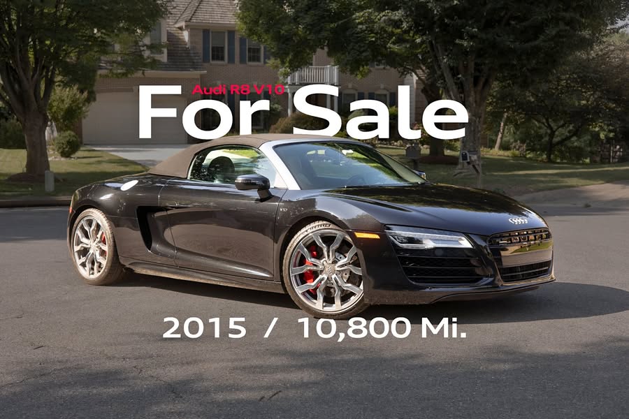 2015 Audi R8 - V10 Convertible 2D