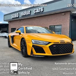 2020 Audi R8 V10 Coupe 2D - Miles 28,928