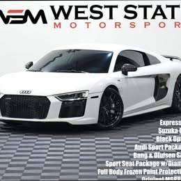 2018 Audi r8 quattro v10 plus coupe awd